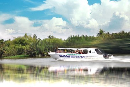 VIP Tour to The History of Cu Chi Tunnels by Speed Boat