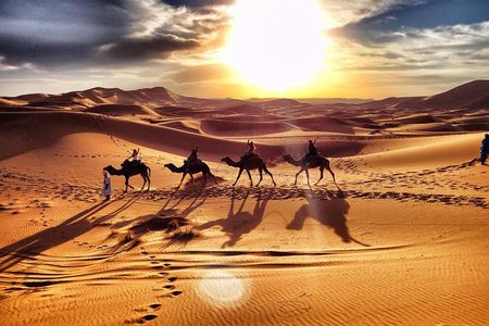 All inclusive Private 3 days experience desert safari to magical chegaga 