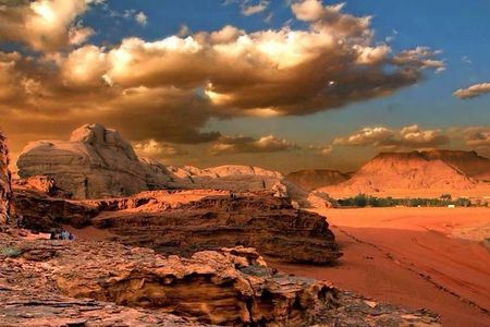 From Petra to Wadi Rum, then back to Amman or the airport.