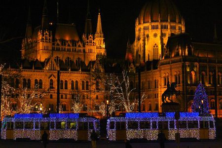 Budapest Christmas Walking Tour & Entry to St Stephen's Basilica