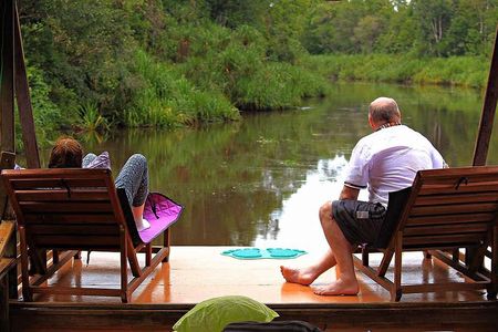 2Ns Experience Kelotok River Cruise in Orangutan's Homeland