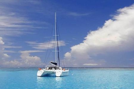 Full-Day Northern Catamaran Cruise: Coin de Mire and Ile Plate Island