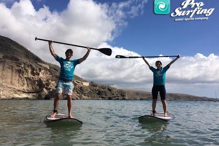 Stand Up Paddle and Snorkeling Tour of Gran Canaria with Transfers south area 
