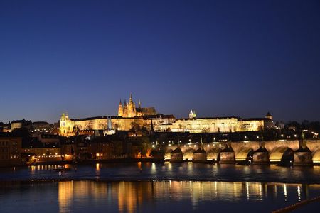 Prague evening/lights tour by car