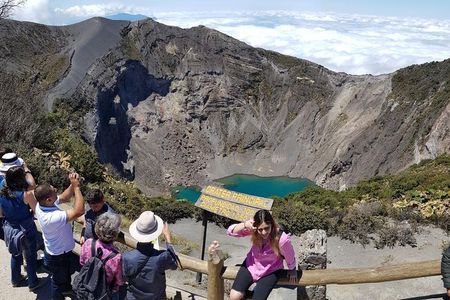 Irazu Volcano National Park, Cartago City and Orosi Valley from San Jose