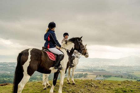 Dublin to Wicklow, Glendalough Small Group Tour with Horse Riding