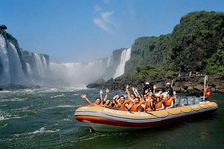 Iguassu Falls Brazilian Side: Macuco Safari, Helicopter Flight and Bird Park