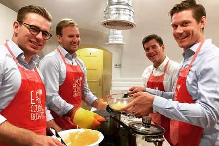 Easy Cooking Class Budapest - with Market Walk (local wine & pálinka included)