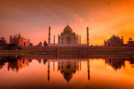 Taj Mahal Sunrise & Agra Fort & Baby Taj Day Tour From Jaipur