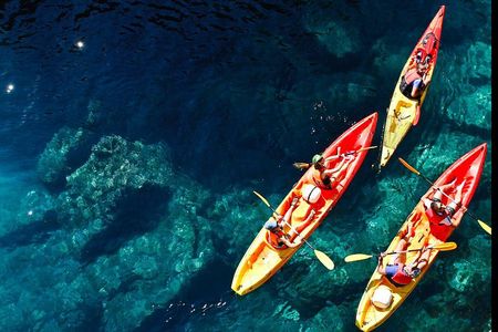 Dubrovnik: Sunset Kayaking & Snorkeling with water &wine