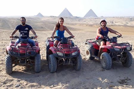 Desert Safari At Giza Pyramids With Quad Bike