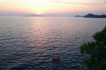 Sunset Kayaking from Lopud island