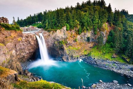 Seattle Wine & Snoqualmie Falls Highlights Tour 
