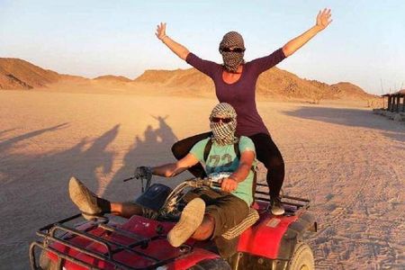 Super Quad Bike Desert Safari From Marsa Alam
