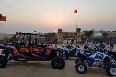 6-Hour Dubai Desert Safari with BBQ Dinner & Quad Biking