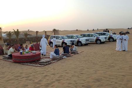 Dubai Desert Safari evening with VIP Treat , BBQ Buffet and Exciting Liveshows 