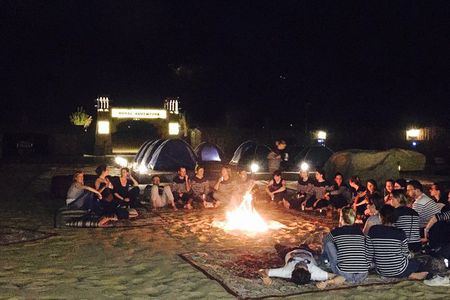 Overnight Dubai Desert Safari with Buffet, Dune Bashing & Camels