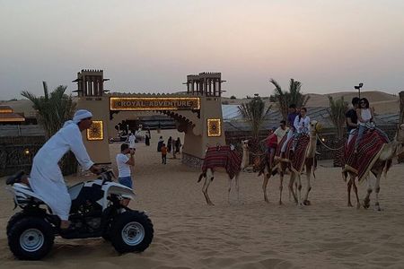 Morning Desert Safari With Quad Bike & Camel Ride Experience