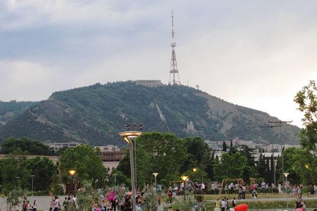 Dinner in Funicular Restaurant Complex at Mtatsminda Park from Tbilisi