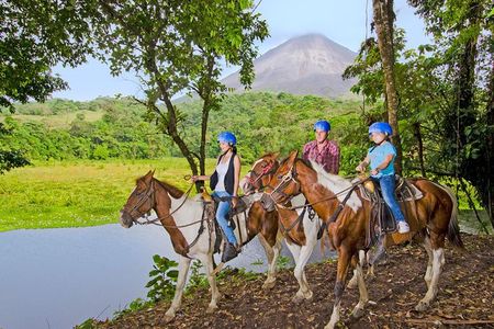 Arenal Volcano Horseback Riding Hot springs included