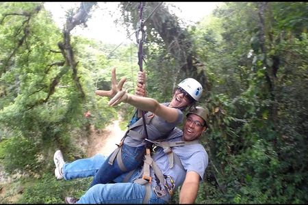 Samana Zip Line with Waterfalls & Culture Tasting