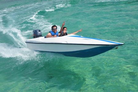 Punta Cana Combo Tour: Speedboat Ride, Catamaran and Snorkeling