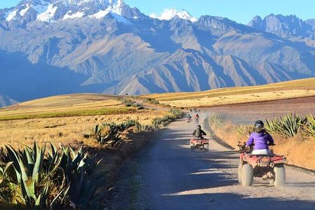 From cusco: Atvs Tour Adventure Maras Moray and Salineras