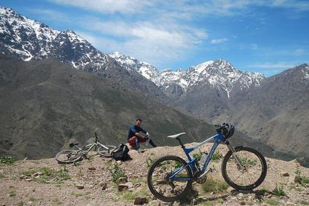 Biking day trip Atlas Mountains