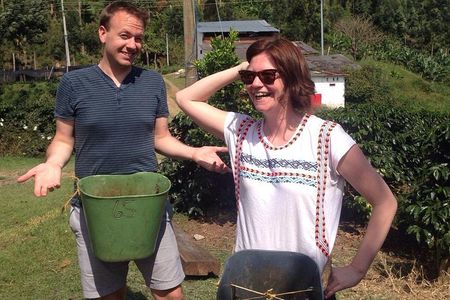 Private Full-Day Coffee Tour to Palmitas farm near Medellín