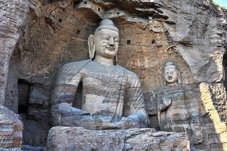 One Day Datong Yungang Grottoes,Hanging Temple Tour with English speaking driver