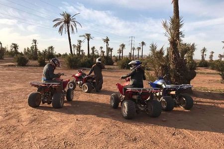Half Day Tour Quad In Palm Golve , Desert ,Marrakech