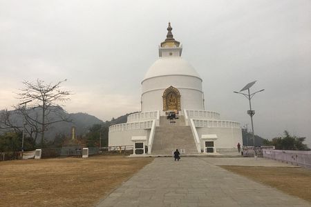 Easy Day Hike to World Peace Stupa (Nipponzan Myohoji Temple) from Pokhara Nepal
