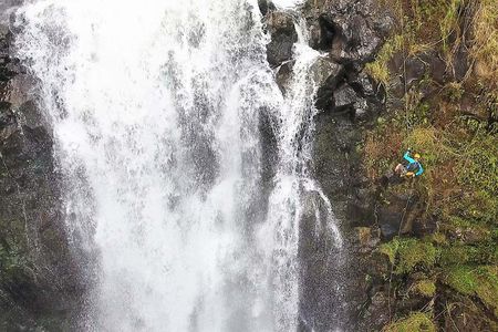 Waterfall Rappelling at Kulaniapia Falls: 120 Foot Drop, 15 Minutes from Hilo