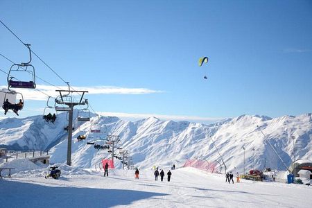 Gudauri Ski Resort Private Day Tour from Tbilisi Snow Adventure
