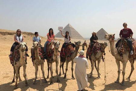 Day Tour: Giza Pyramids, Sphinx, Memphis, Sakkara include camel ride,Entrance fees,lunch