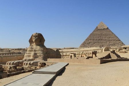 Full Day Tour to Giza Pyramids, Sphinx, Sakkara, Cairo Citadel 