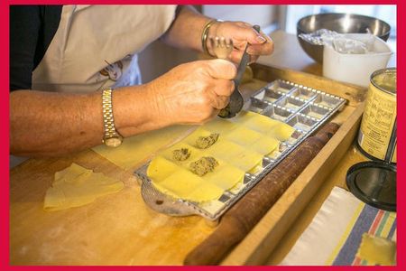 Dining experience at a local's home in Porto Cesareo with cooking demo