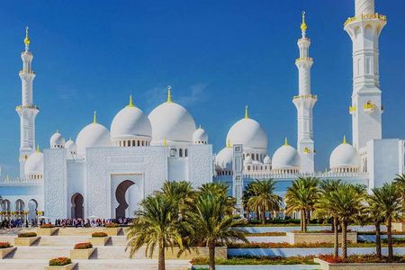 Abu Dhabi Tour with Grand Mosque and BAPS Temple