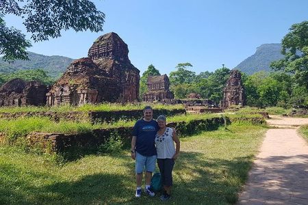 My Son Private Tour and Come Back to Hoi An by Private Boat