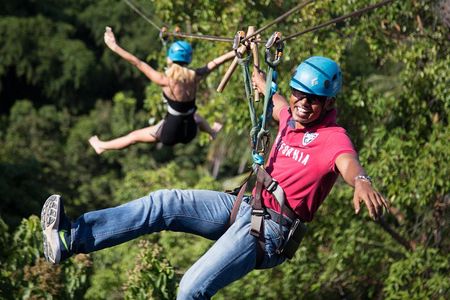 Lamai Viewpoint Zip lining with Cable Car and Panoramic View