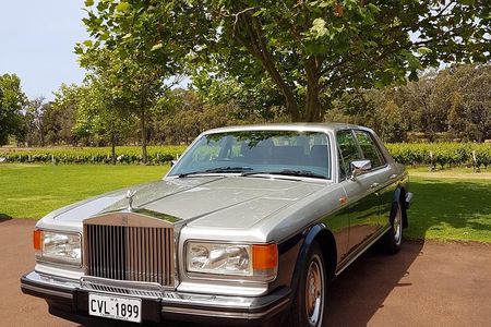 Full Day Winery Tour in a Classic Silver Spirit Rolls Royce