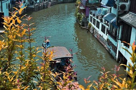 From Shanghai: Zhujiajiao Water Town and Qibao Ancient Town 