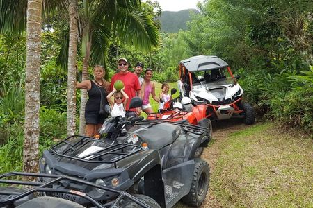 Sunny Blue Rentals in St Kitts for ATV and Dune Buggy Combo Tours