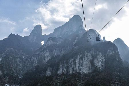 1 "Fairytale" Day Trip-Tianmen Mountain+Furong Town