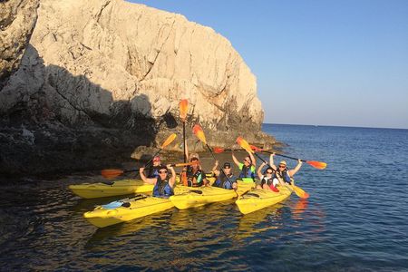 Rhodes Sea Kayaking Adventure small groups incl.Transfer & snack