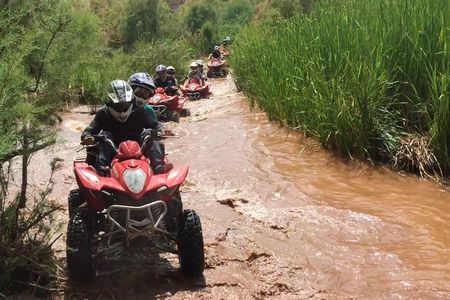 Quad biking excursion in The Desert Of Agafay & Lalla takerkoust