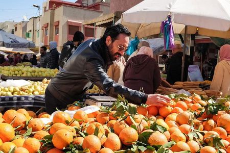 Private Market Tour and Authentic Moroccan Cooking Lesson with a Rabat Local