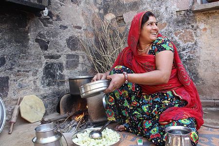 Local Farm and Village Visit with an Authentic Rajasthani Vegetarian Meal