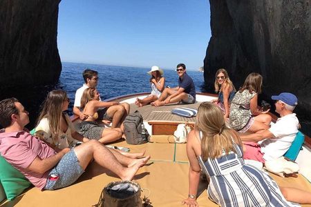 Capri Anacapri Small Group: Boat Ride & First Blue Grotto Options