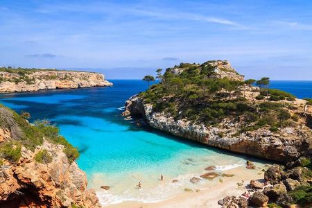 Boat tour from Cala Figuera to Caló del Moro and S´Almonia